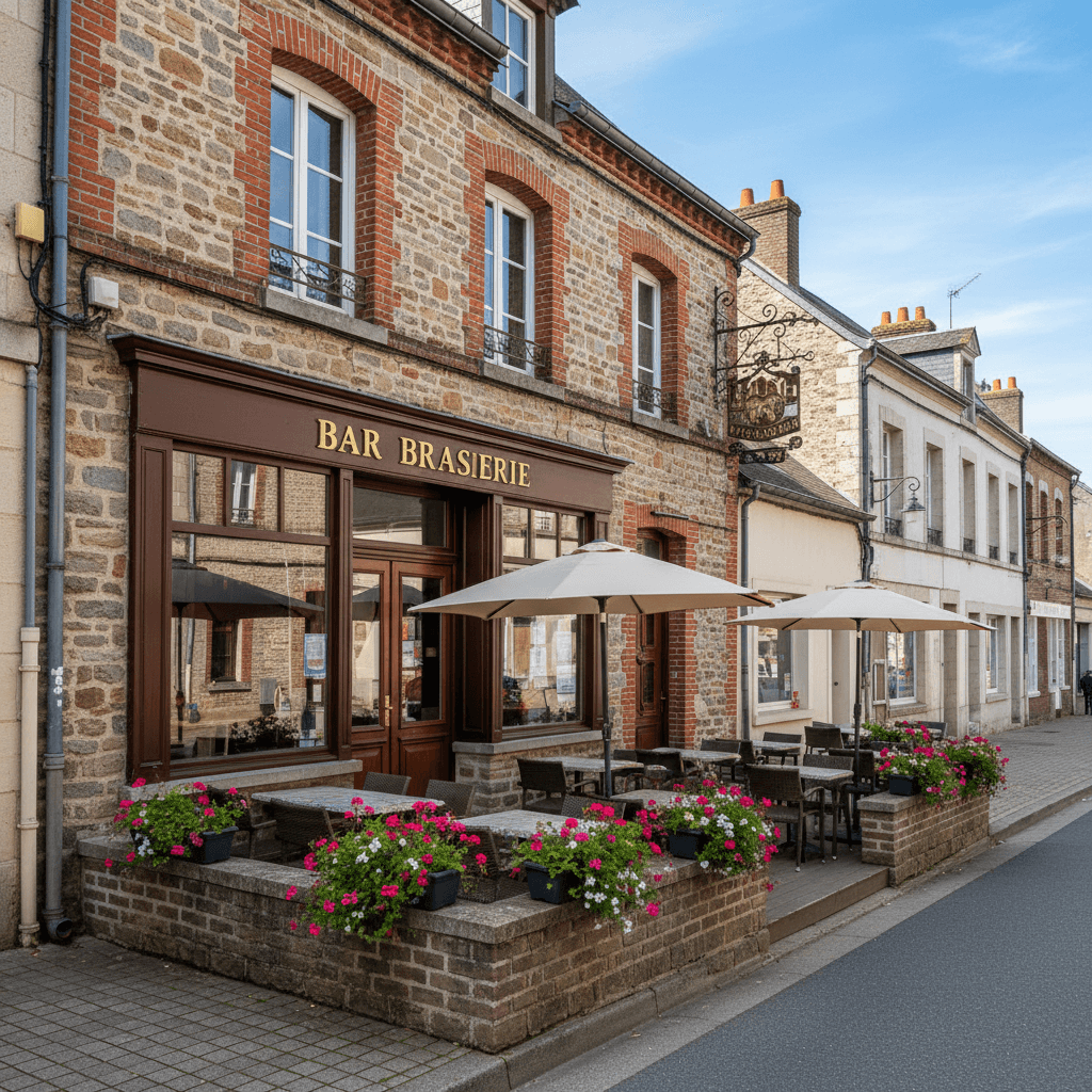 Bar-brasserie 120m² à Bousignies-Sur-Roc : terrasse - licence IV