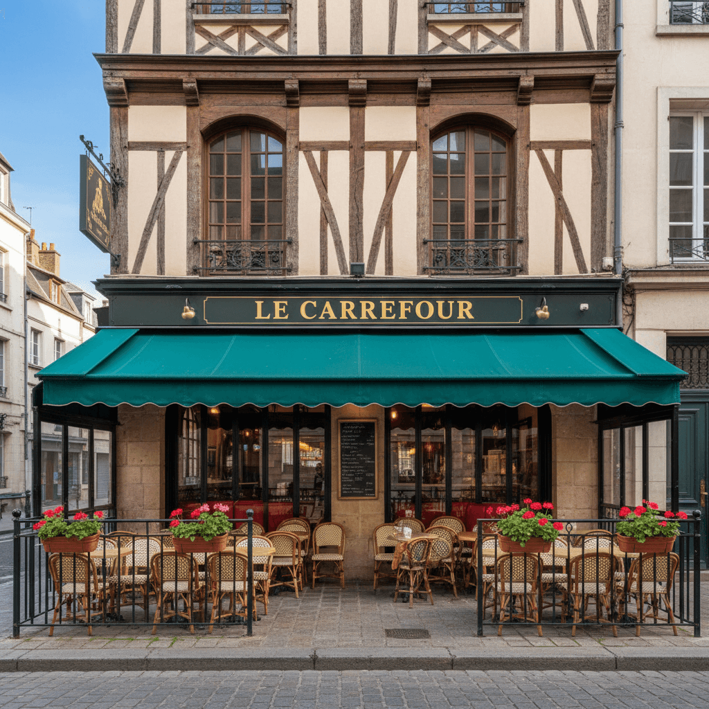 Bar-brasserie à Rouen : terrasse - licence IV