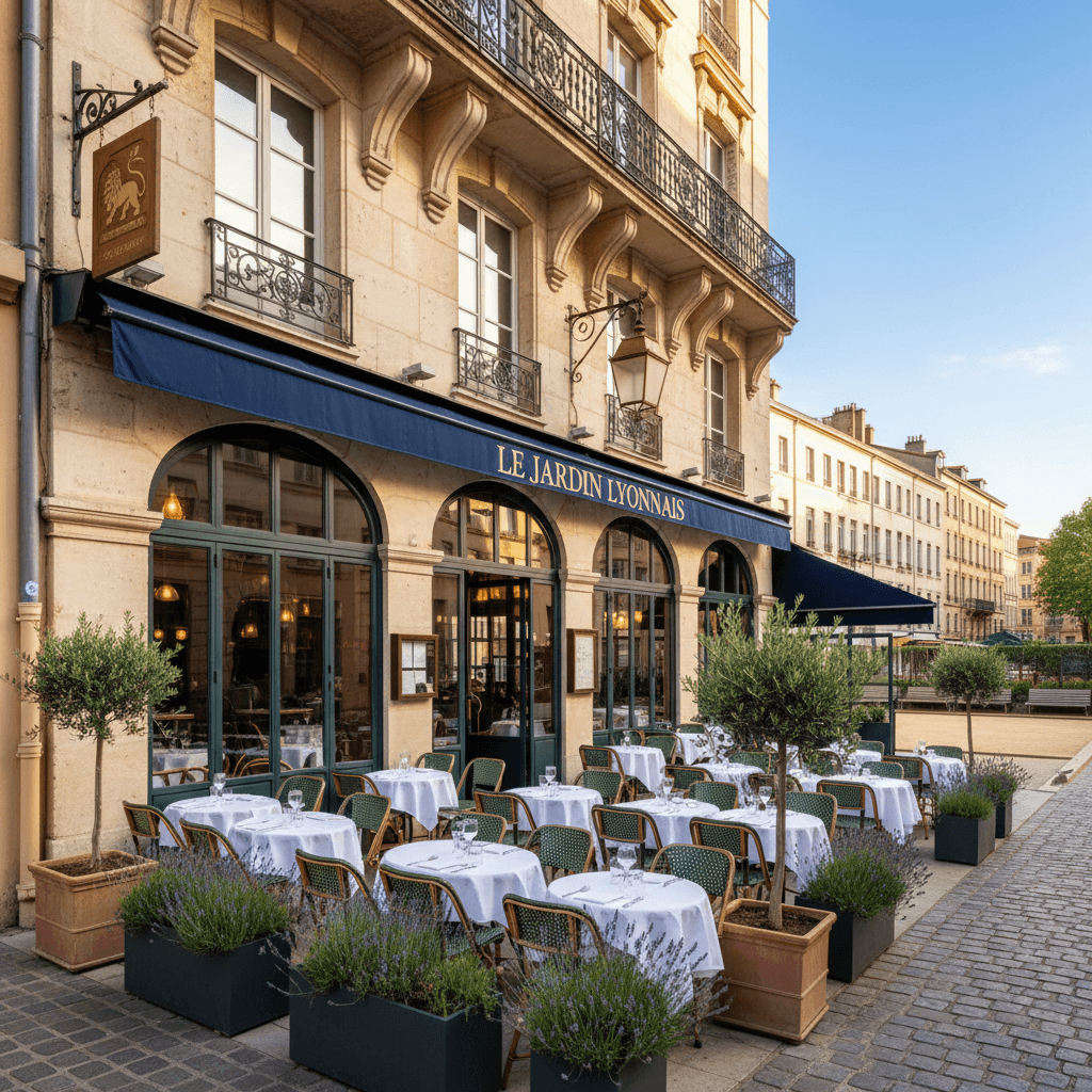 Restaurant à Lyon : terrasse - licence IV
