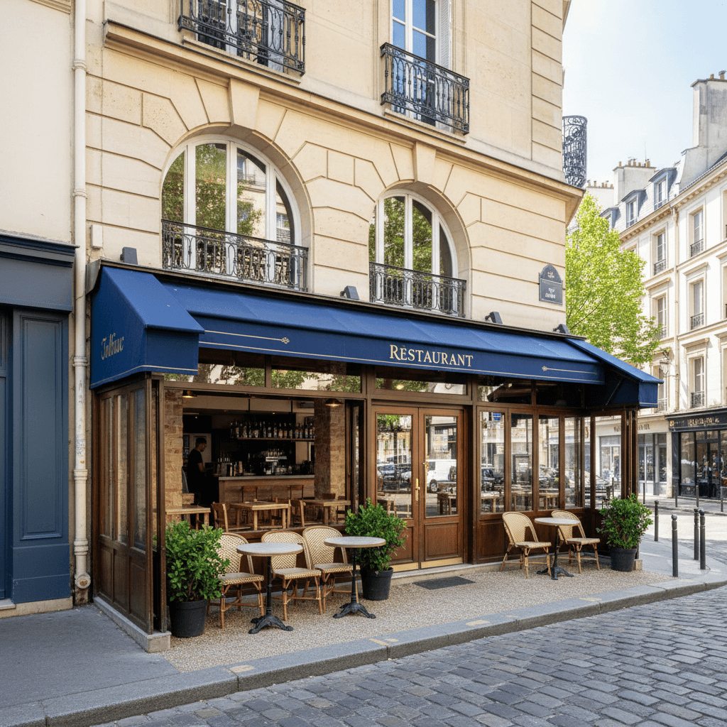Restaurant idéal à Paris - 142 m² avec conduit
