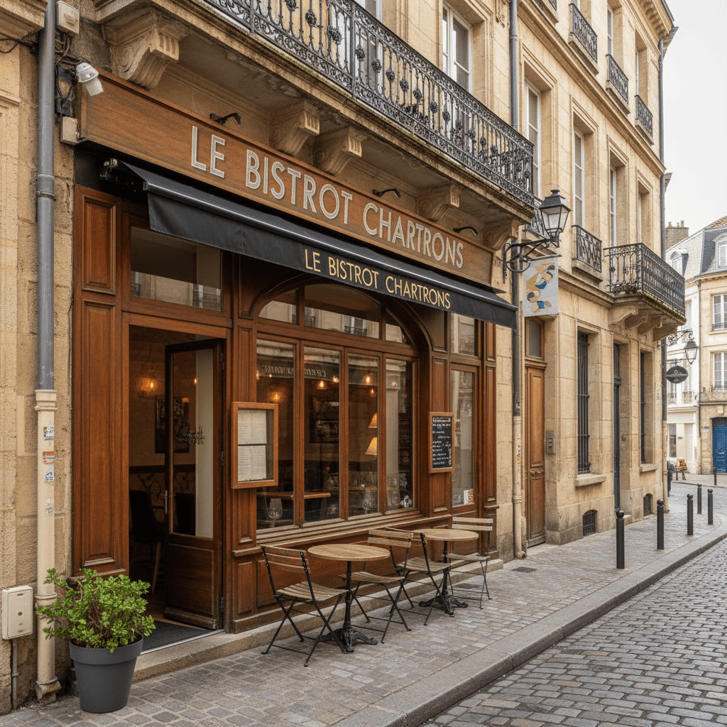 Restaurant 60m² à Bordeaux : terrasse - extraction