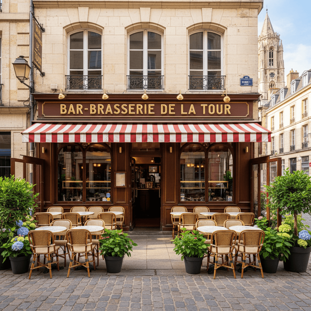 Bar-brasserie à Nantes : terrasse - licence IV