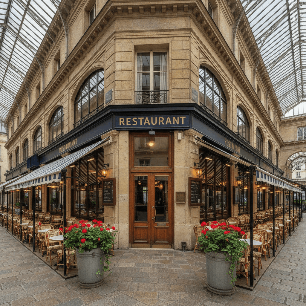 Restaurant 25 couverts à Paris : terrasse - licence IV