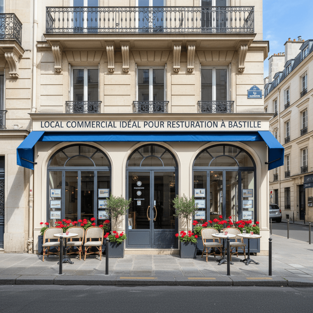 Local commercial idéal pour restauration à Bastille