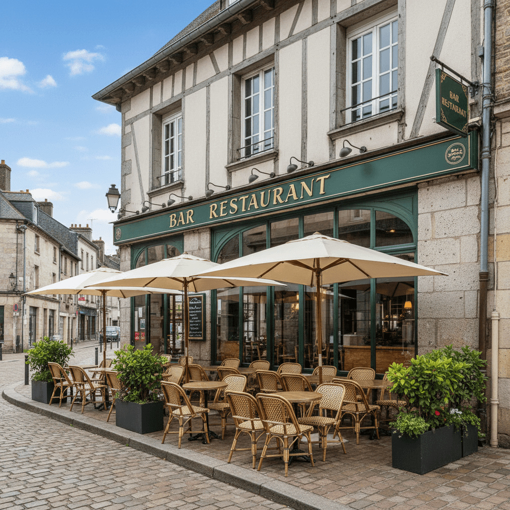 Restaurant à Rennes : terrasse - licence IV