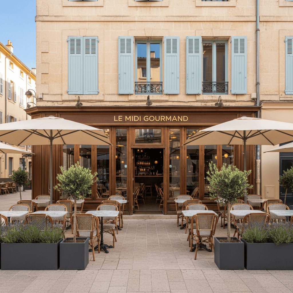 Bar-brasserie à Montpellier : terrasse - licence IV
