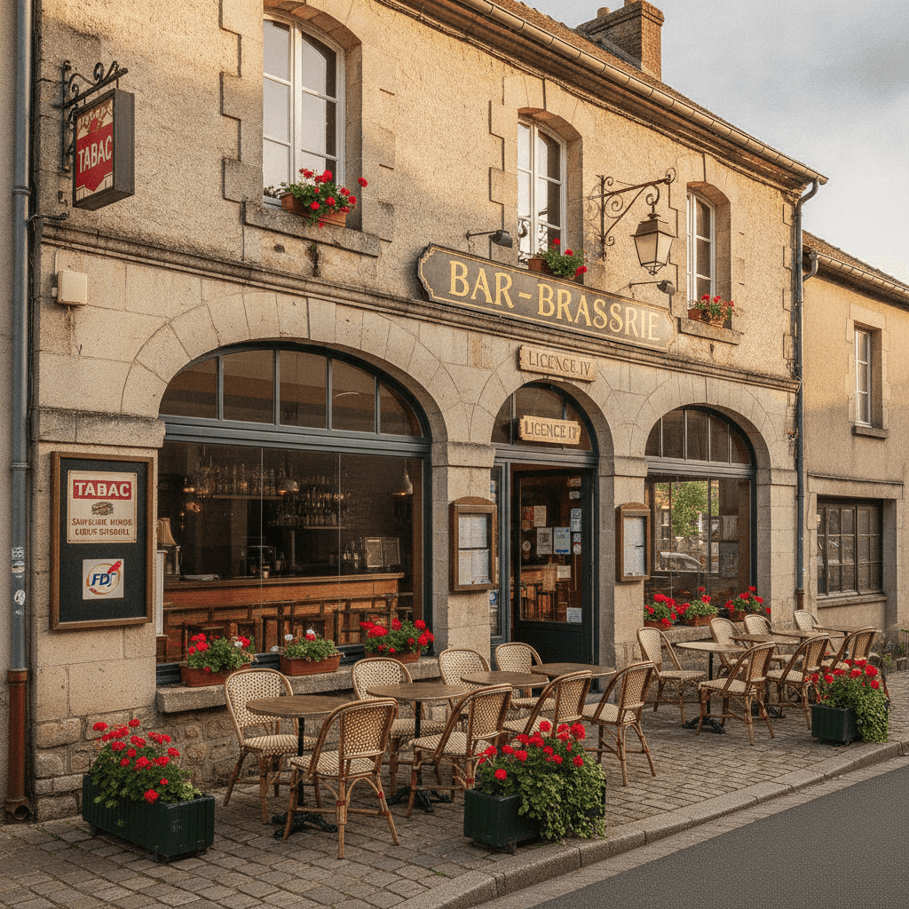 Bar-brasserie 900m² à Chevillon : licence IV