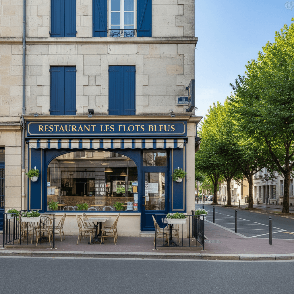 Restaurant à Nantes : terrasse - extraction