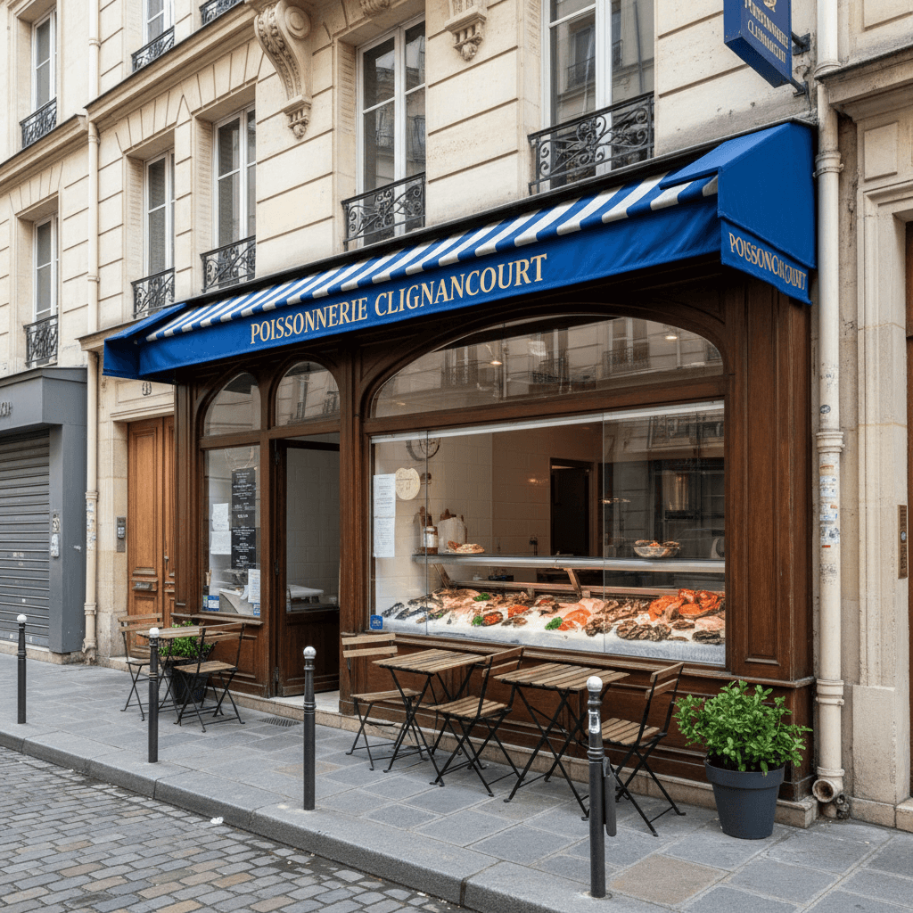 Local commercial idéal pour poissonnerie à Paris