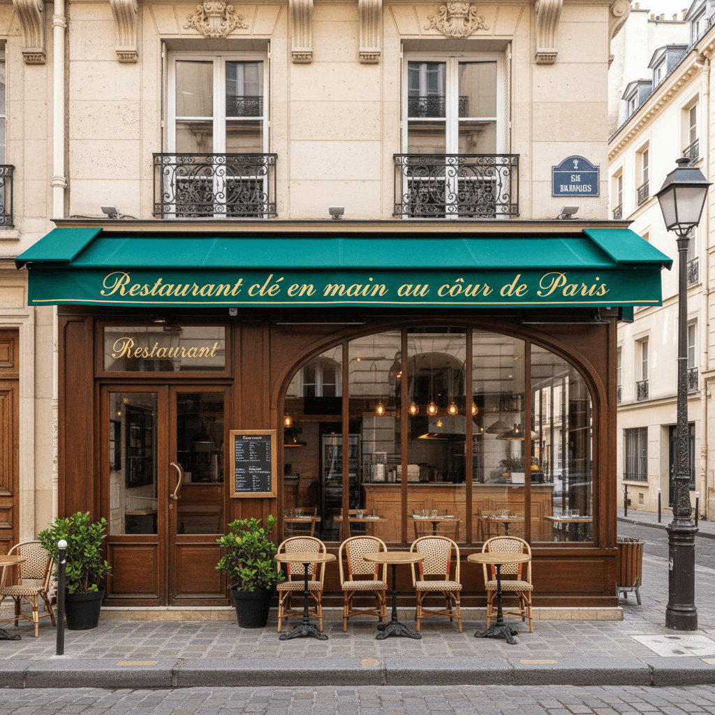 Restaurant clé en main au cœur de Paris