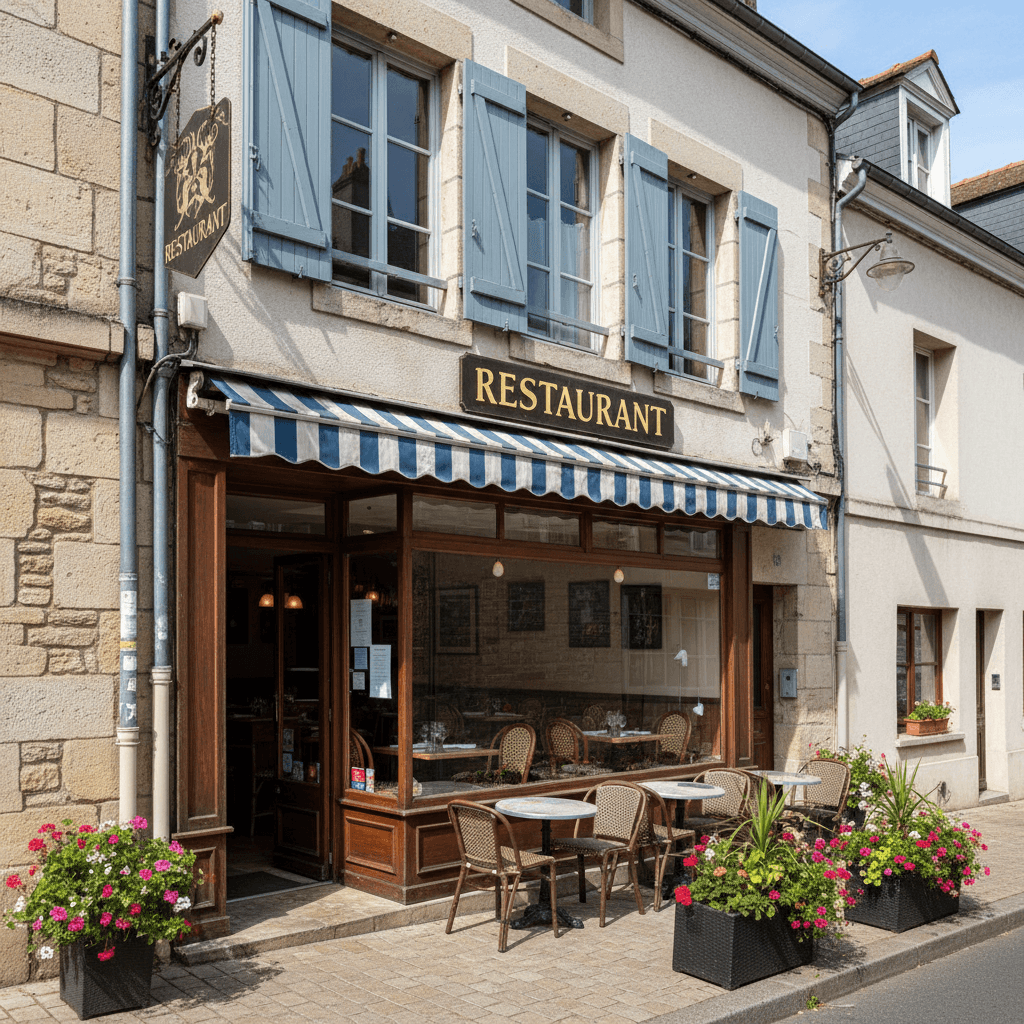 Restaurant 50m² à Nantes : cuisine équipée
