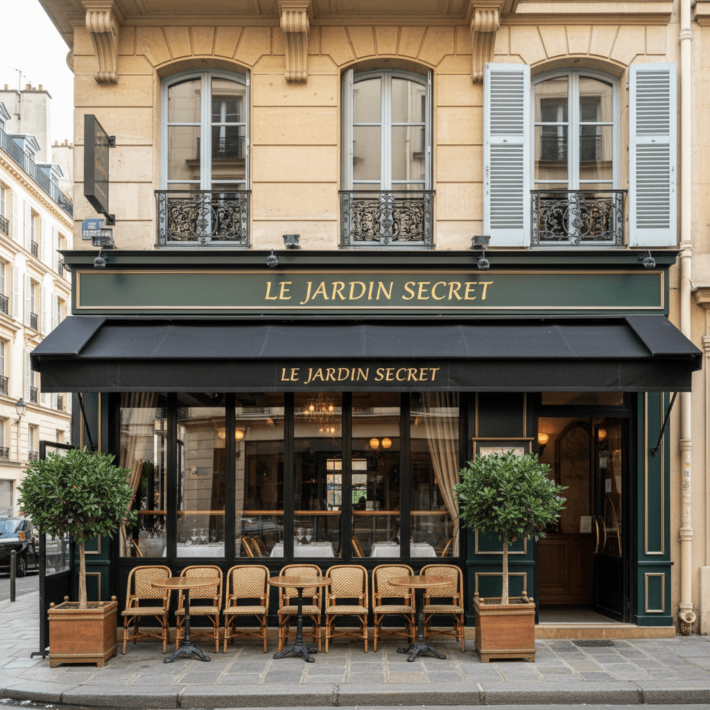 Restaurant d'exception à Paris - Emplacement premium