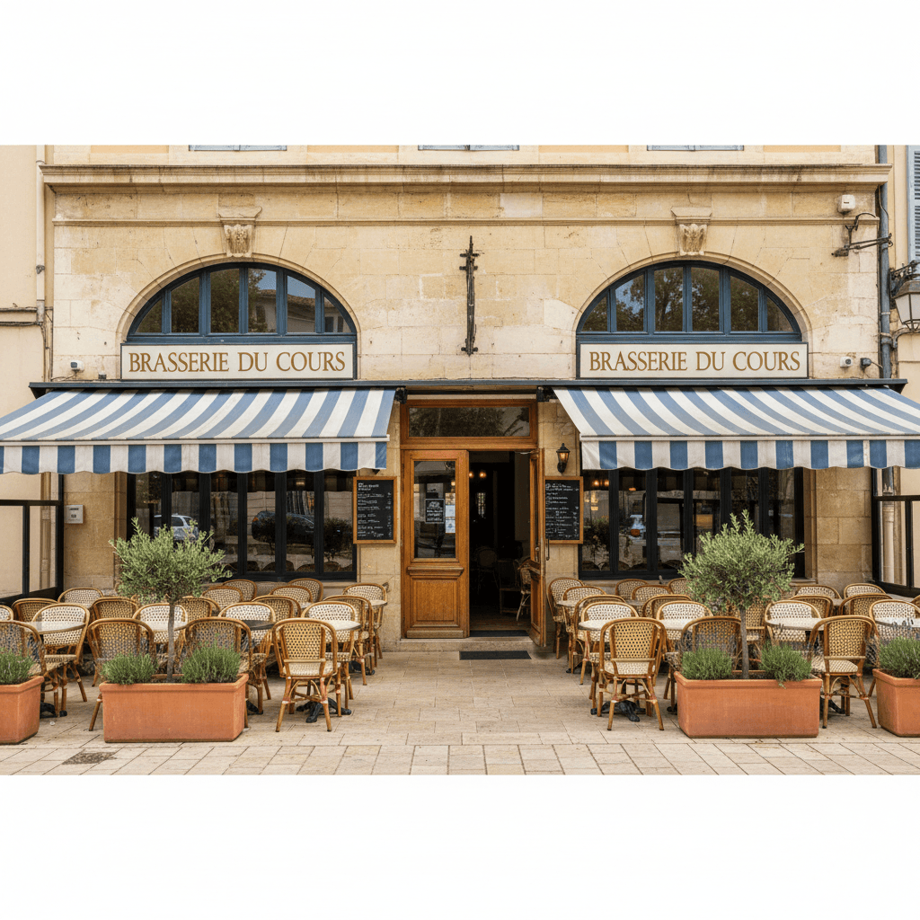 Bar-brasserie 200m² à Aix-En-Provence : terrasse - licence IV