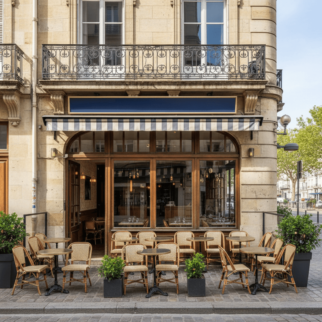 Restaurant 100m² à Bordeaux : terrasse - licence IV