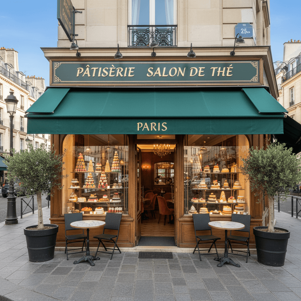 Pâtisserie/Salon de thé à Paris - Emplacement de choix