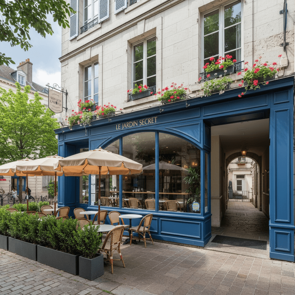 Restaurant à Nantes : terrasse - extraction