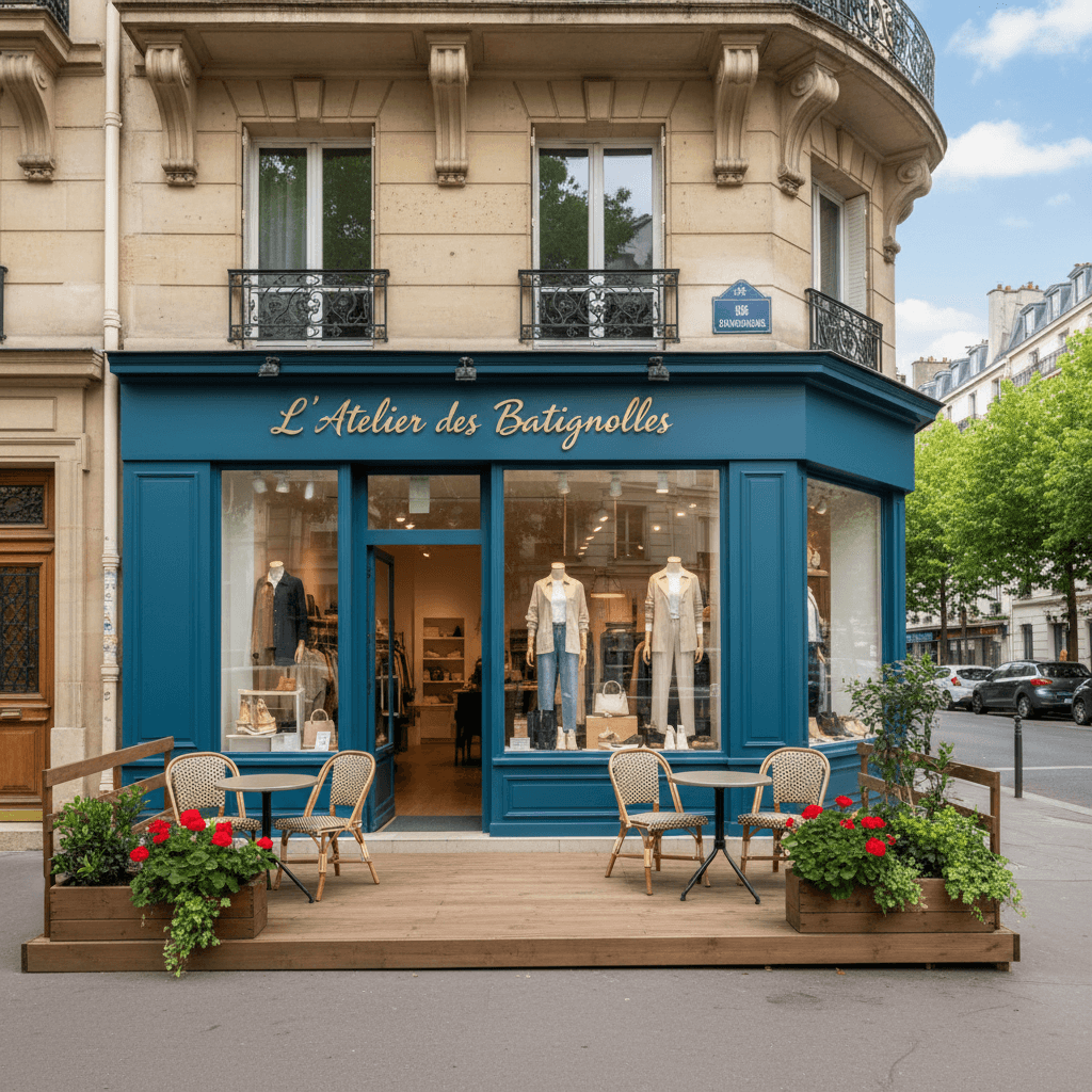 Local commercial idéal à Batignolles, Paris 17ème