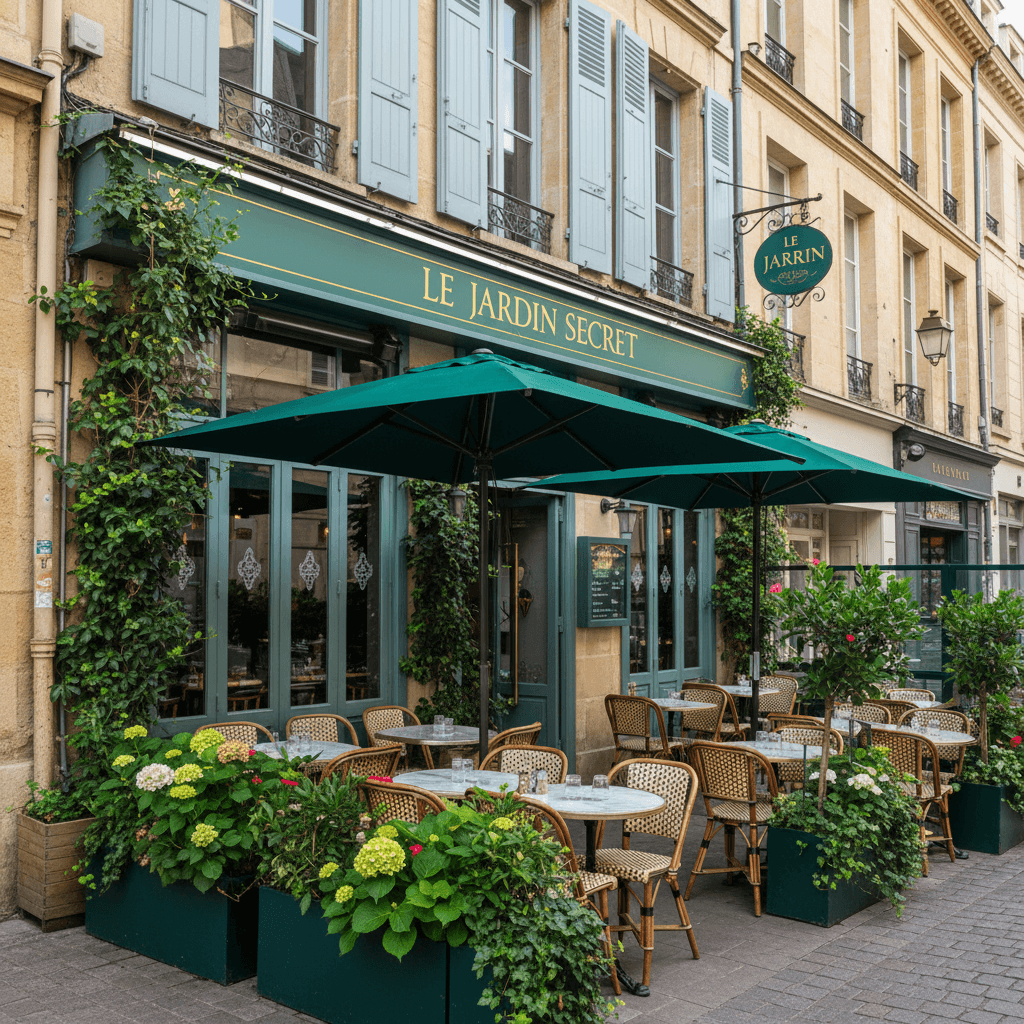 Restaurant à Bordeaux : terrasse - licence IV