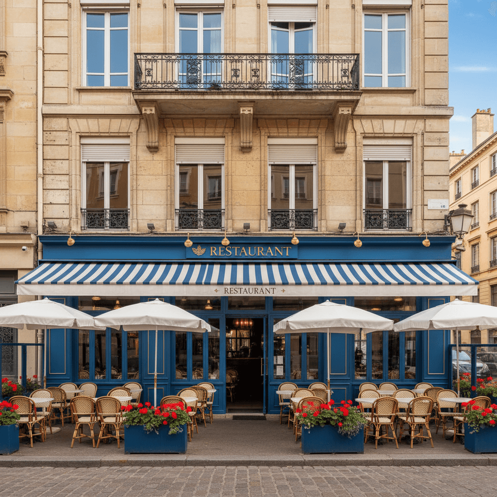 Restaurant à Lyon : terrasse - extraction