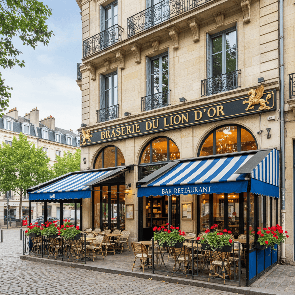 Bar-brasserie 500m² à Lille : terrasse - licence IV