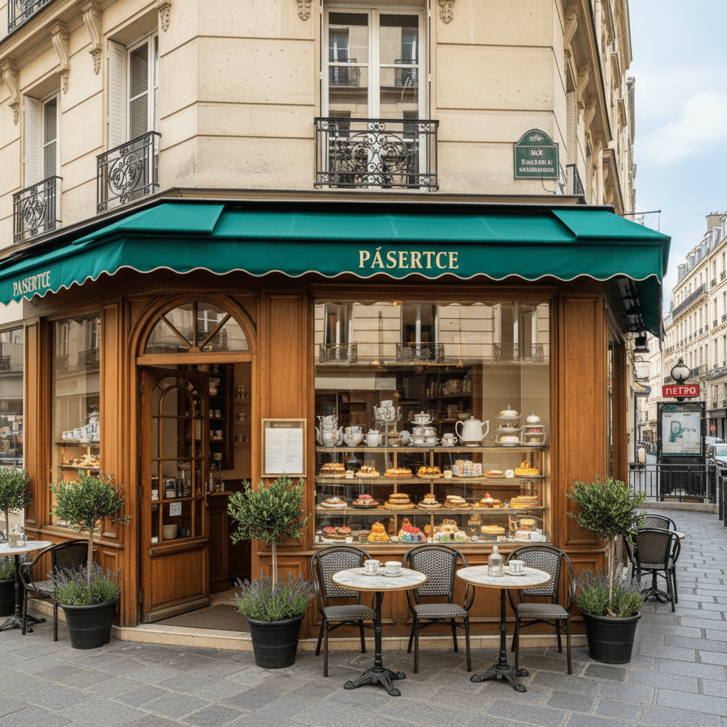 Pâtisserie/Salon de Thé à Paris - Emplacement Privilégié
