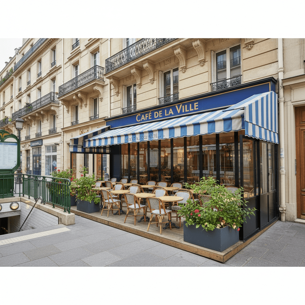 Local de Restauration avec Terrasse à Montgallet