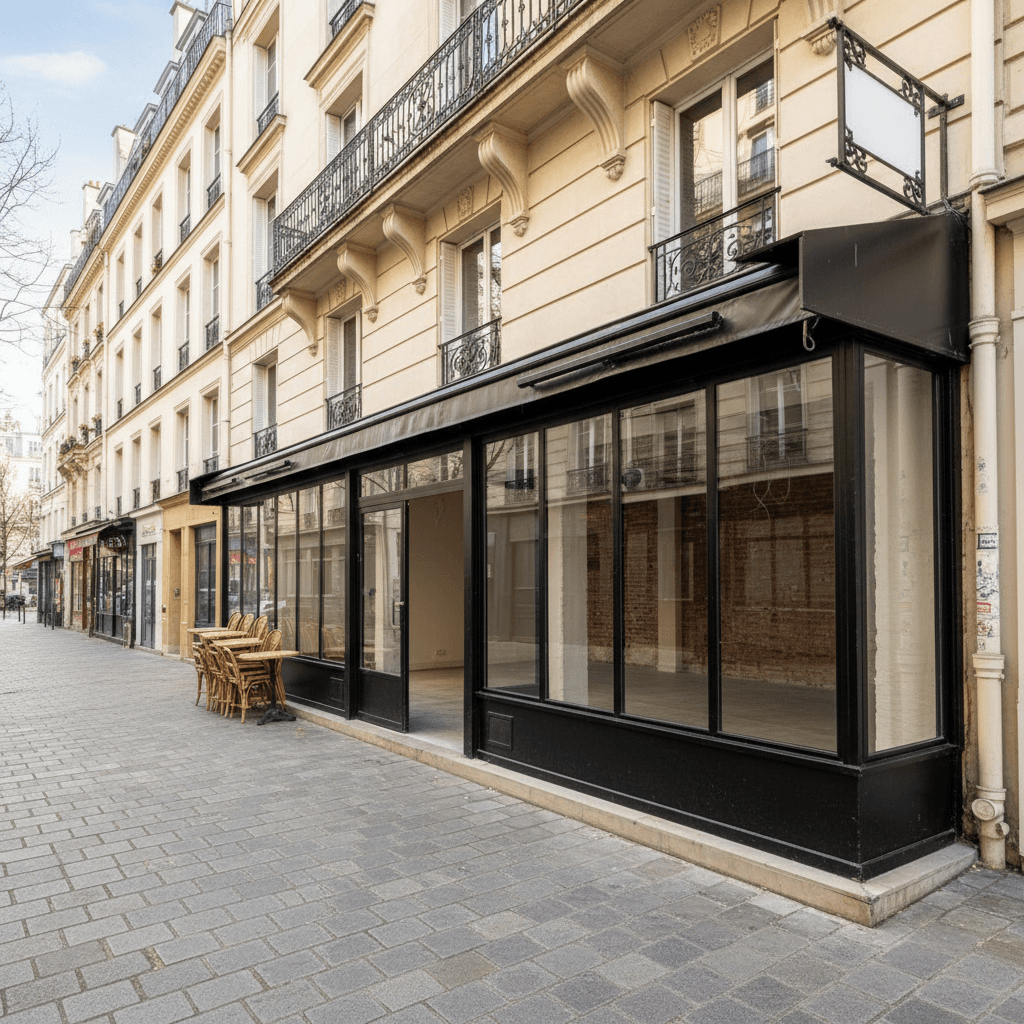 Local commercial idéal pour restauration à Paris