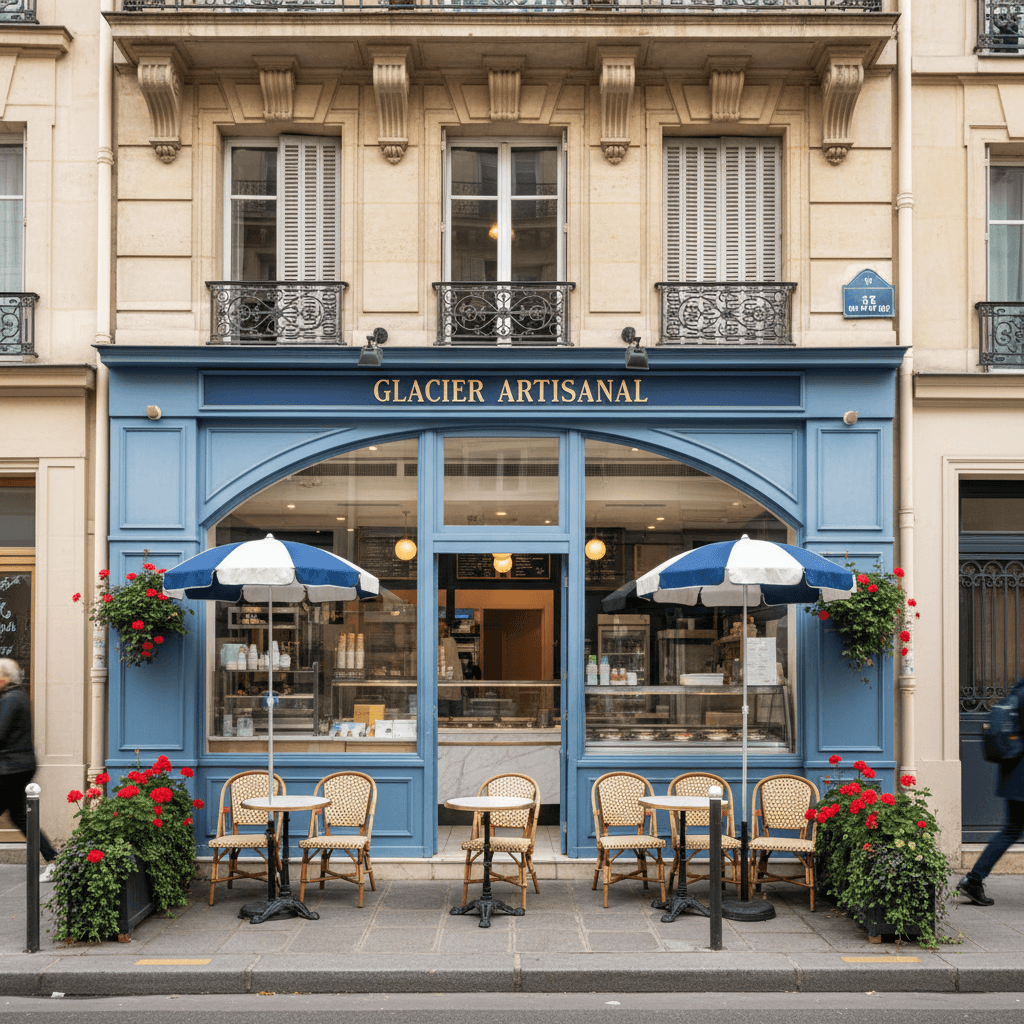 Emplacement Premium pour Glacier à Paris
