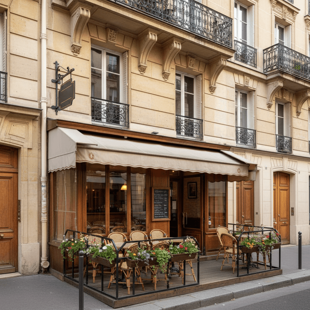 Local Restauration à Paris - 10 m² avec Visibilité