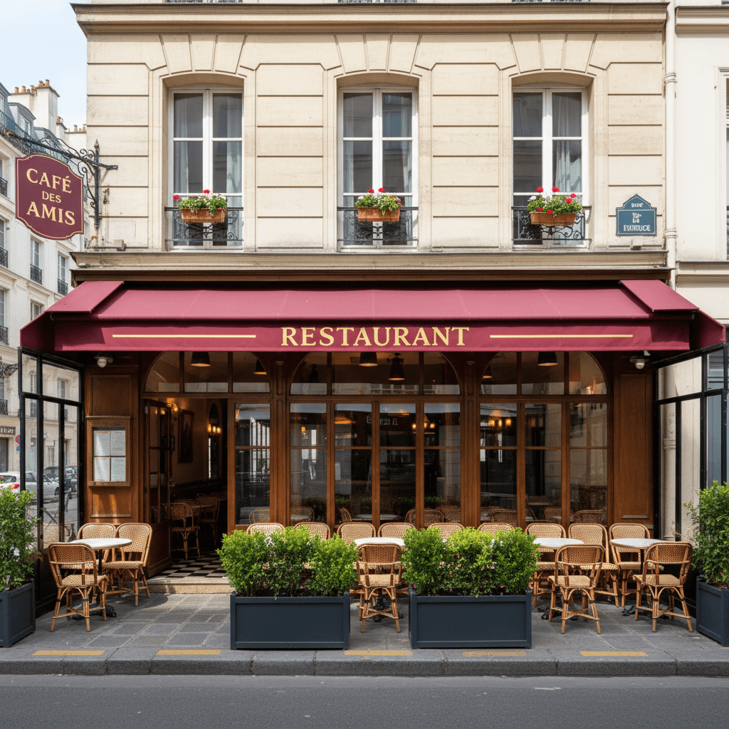 Restaurant clé en main à Paris - 120 m² avec terrasse