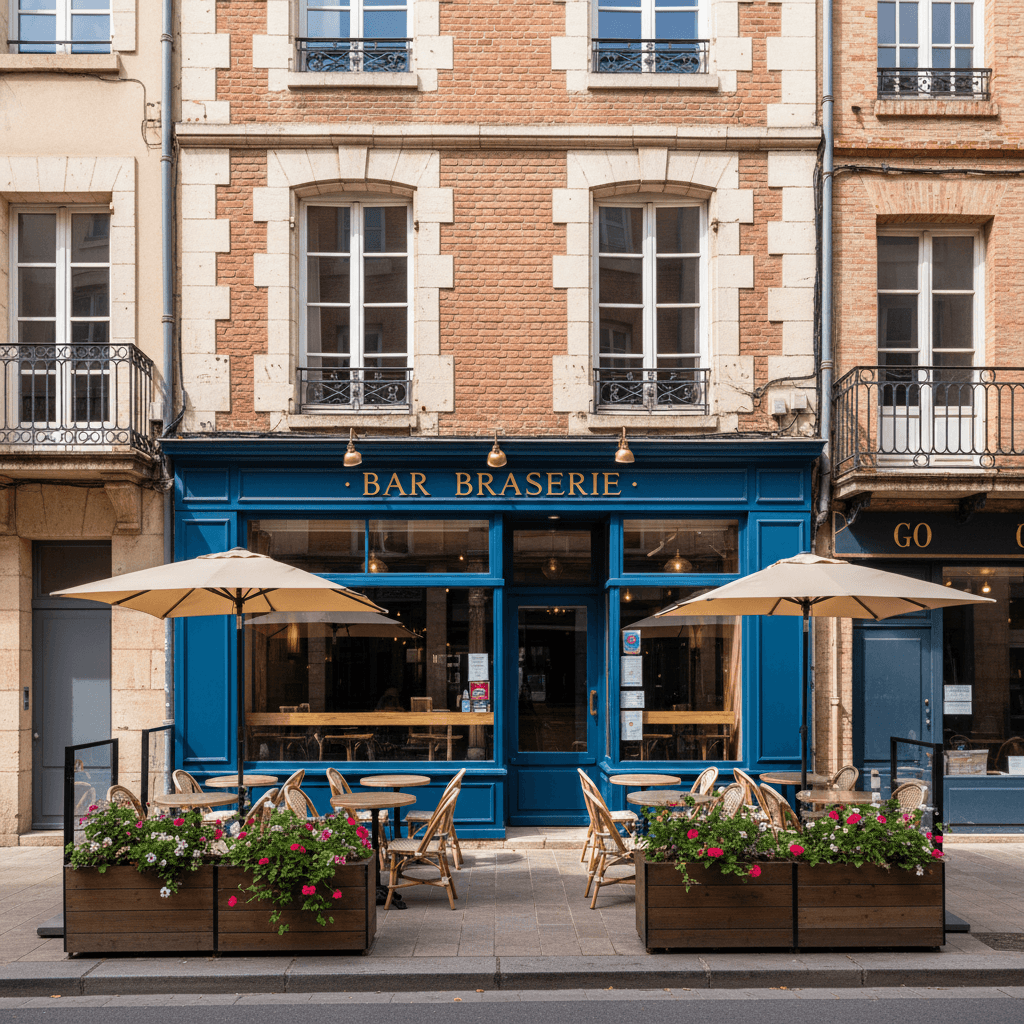 Bar-brasserie 70m² à Toulouse : licence IV