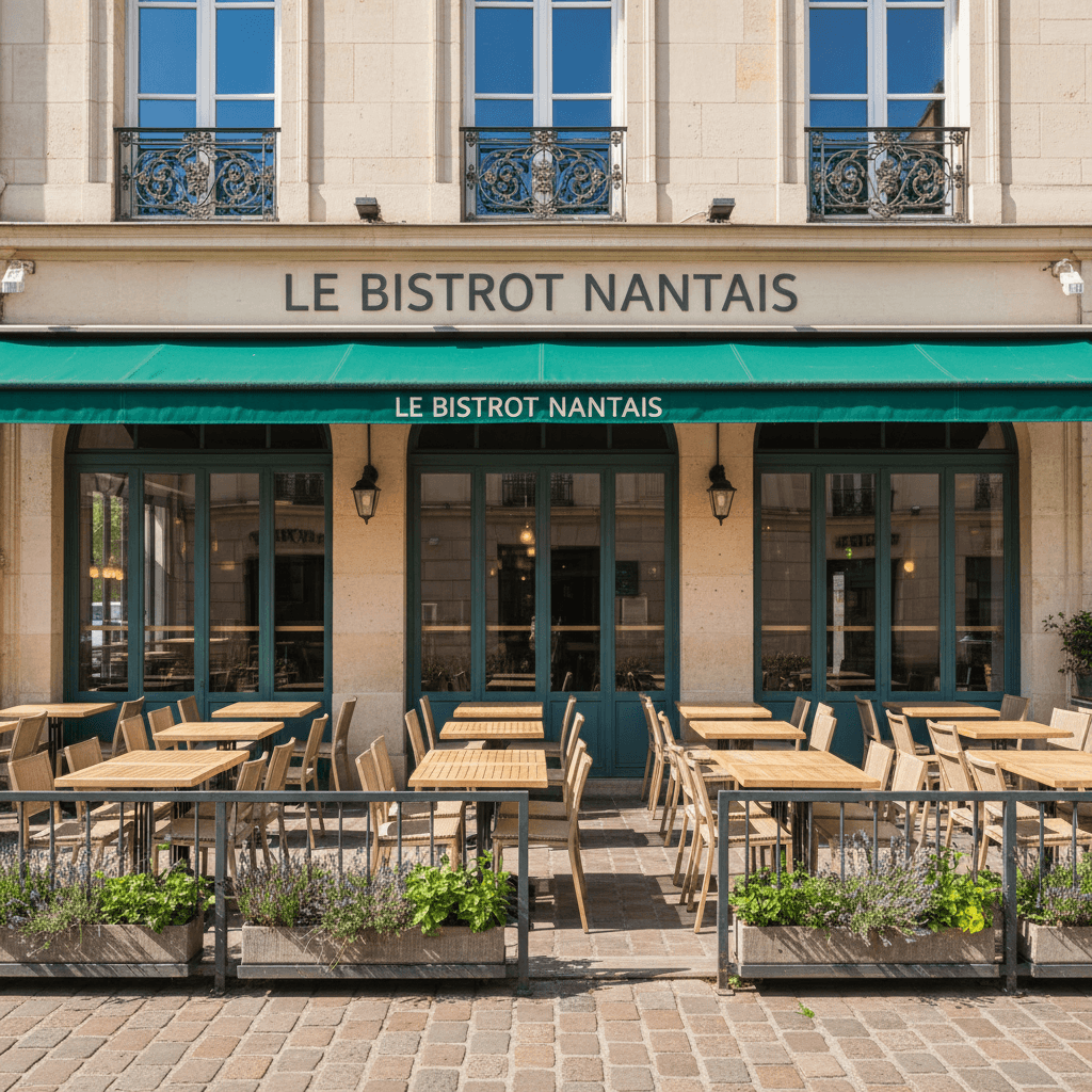 Restaurant à Nantes : terrasse - licence IV