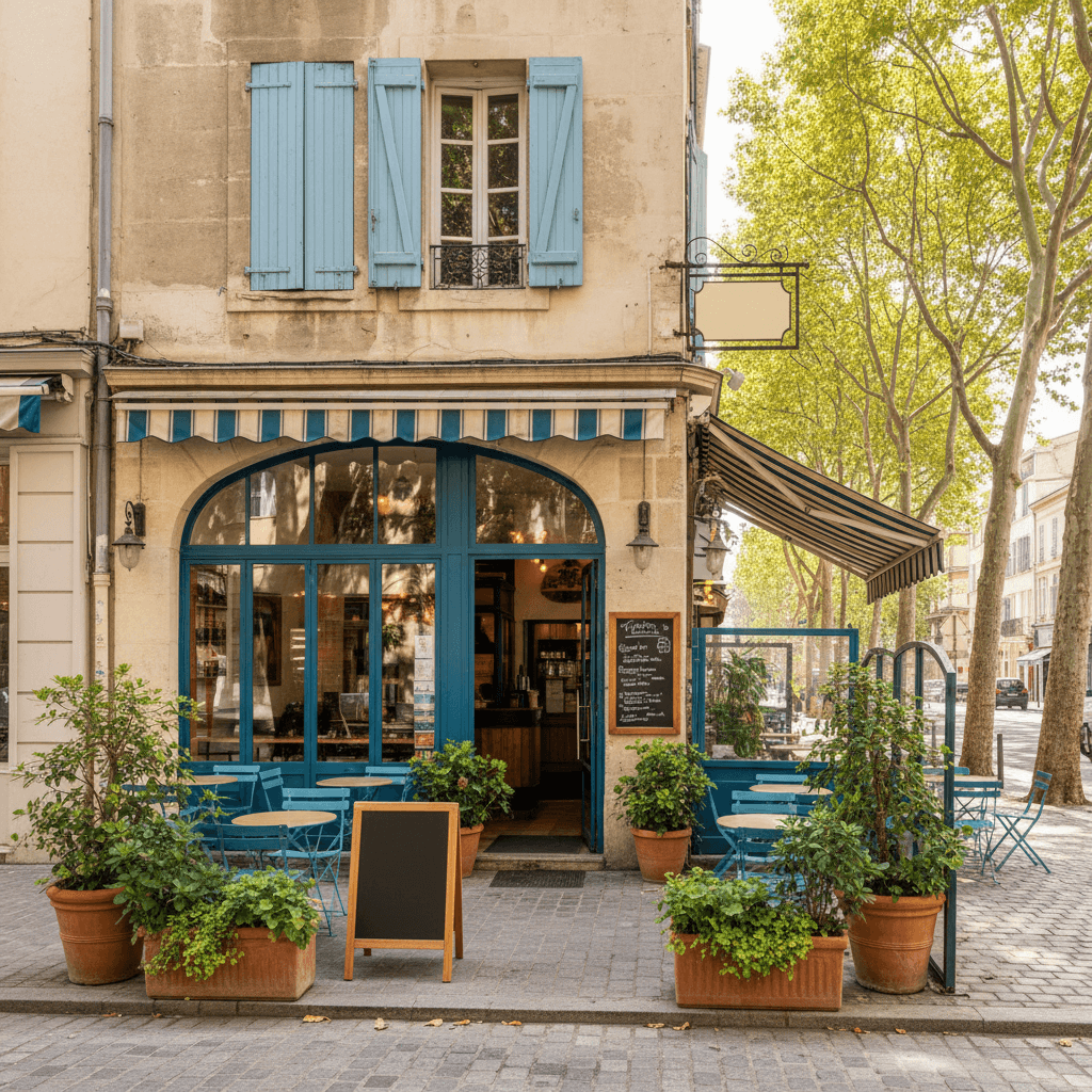 Restaurant 120m² à Marseille : terrasse - licence IV