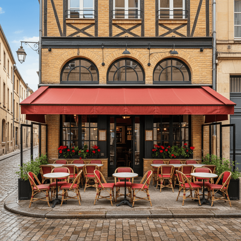 Restaurant 143m² à Toulouse : terrasse - licence IV