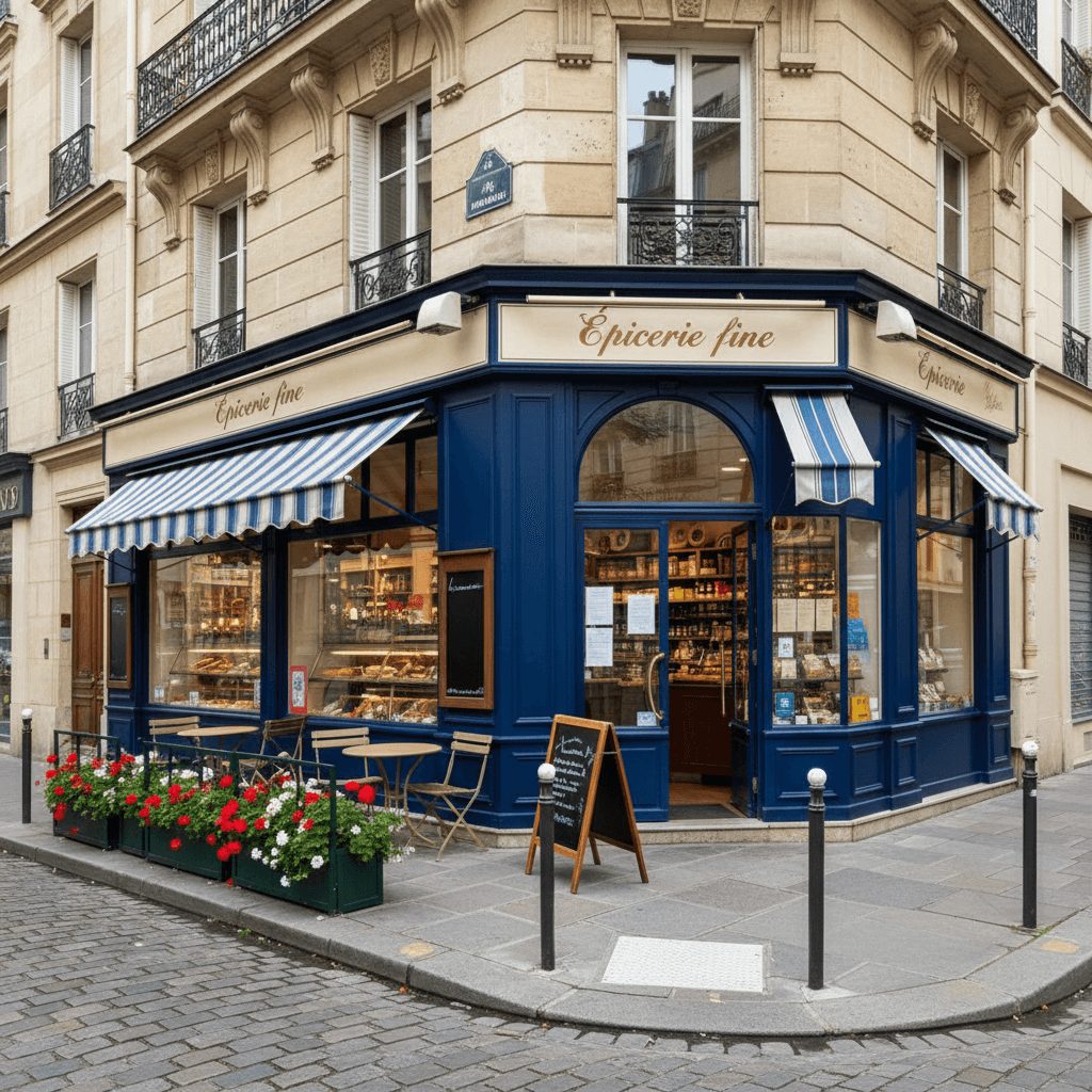 Épicerie fine en emplacement stratégique à Paris