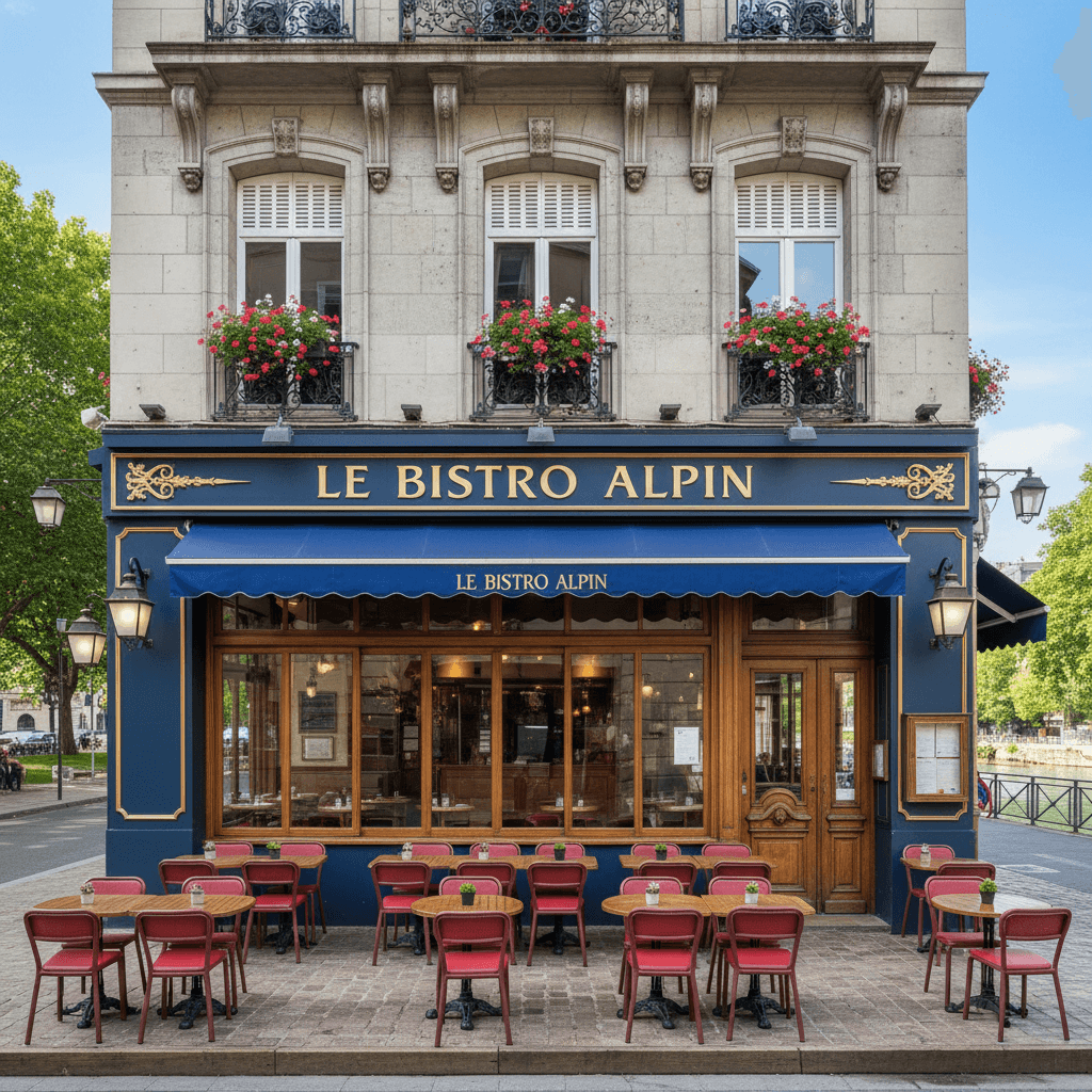 Restaurant 100m² à Grenoble : terrasse - licence IV