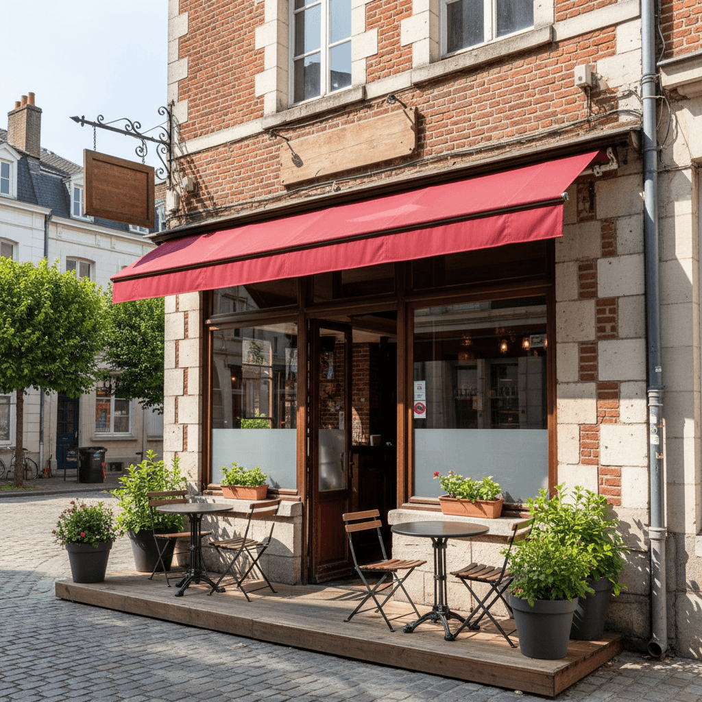 Restaurant à Lille : terrasse - licence IV