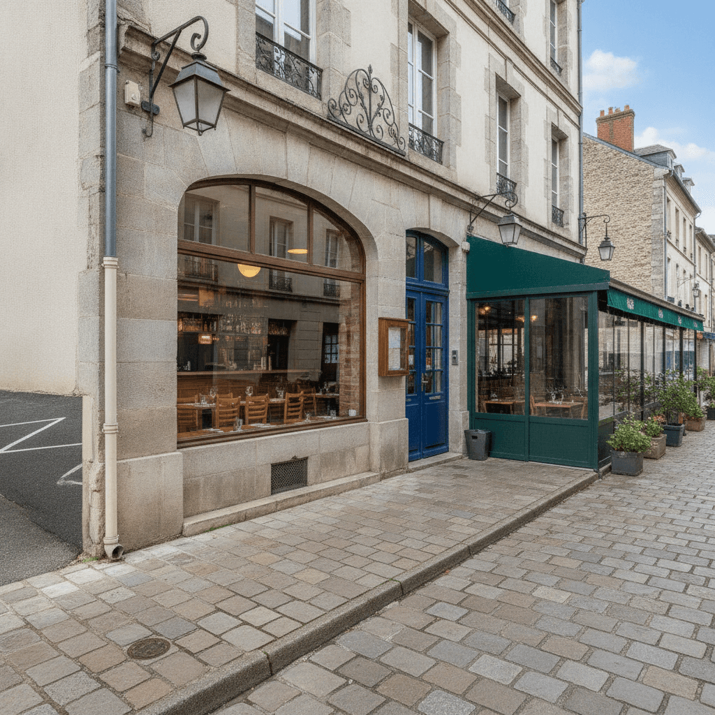 Restaurant 120m² à Nantes : terrasse - licence IV