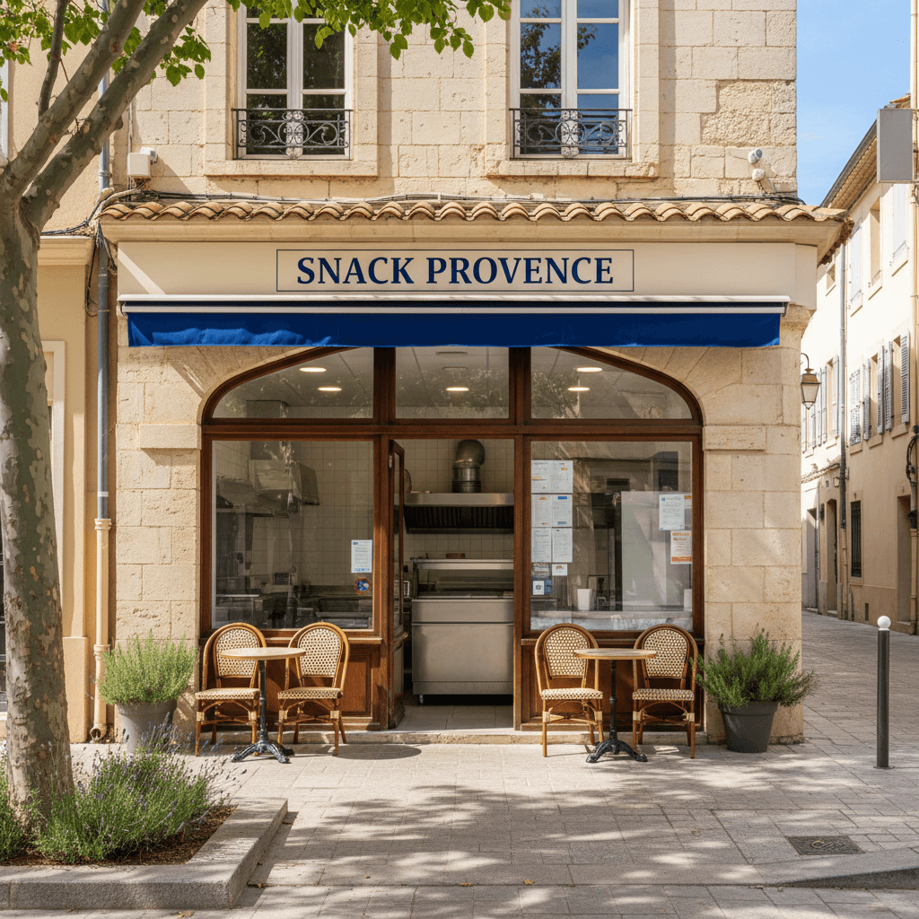 Snack 50m² à Aix-En-Provence : extraction