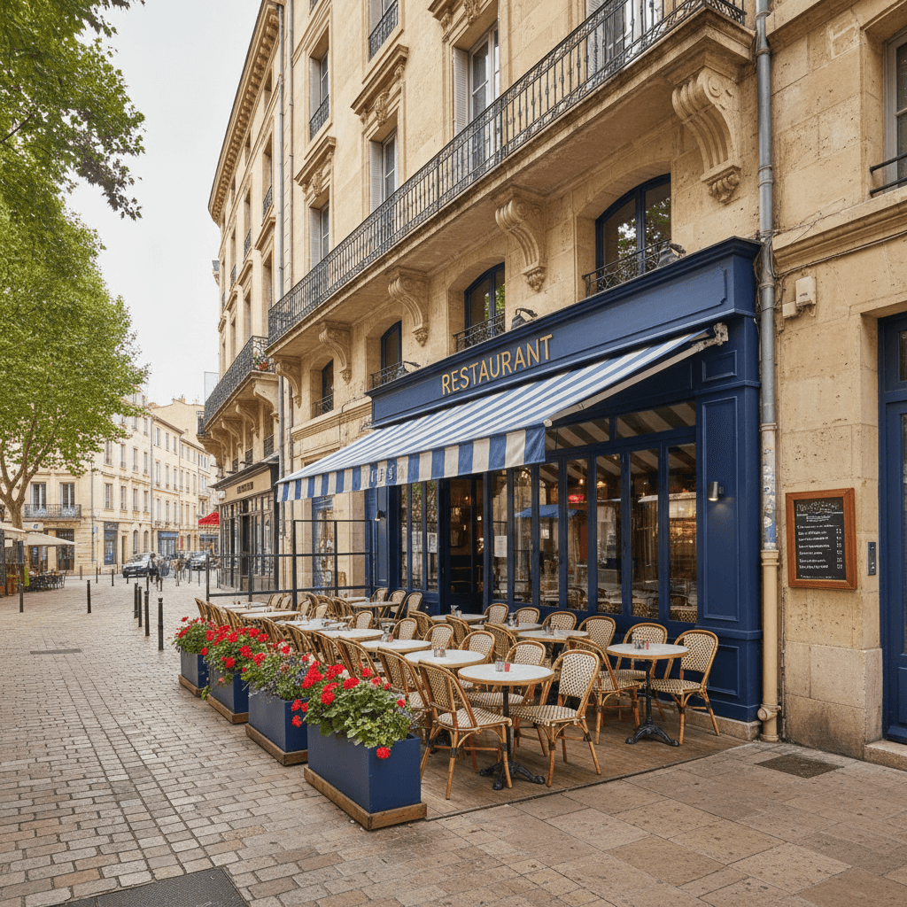 Restaurant à Montpellier : terrasse - licence IV