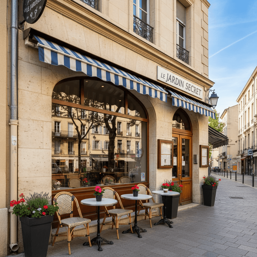 Restaurant 70m² à Montpellier : terrasse - licence IV