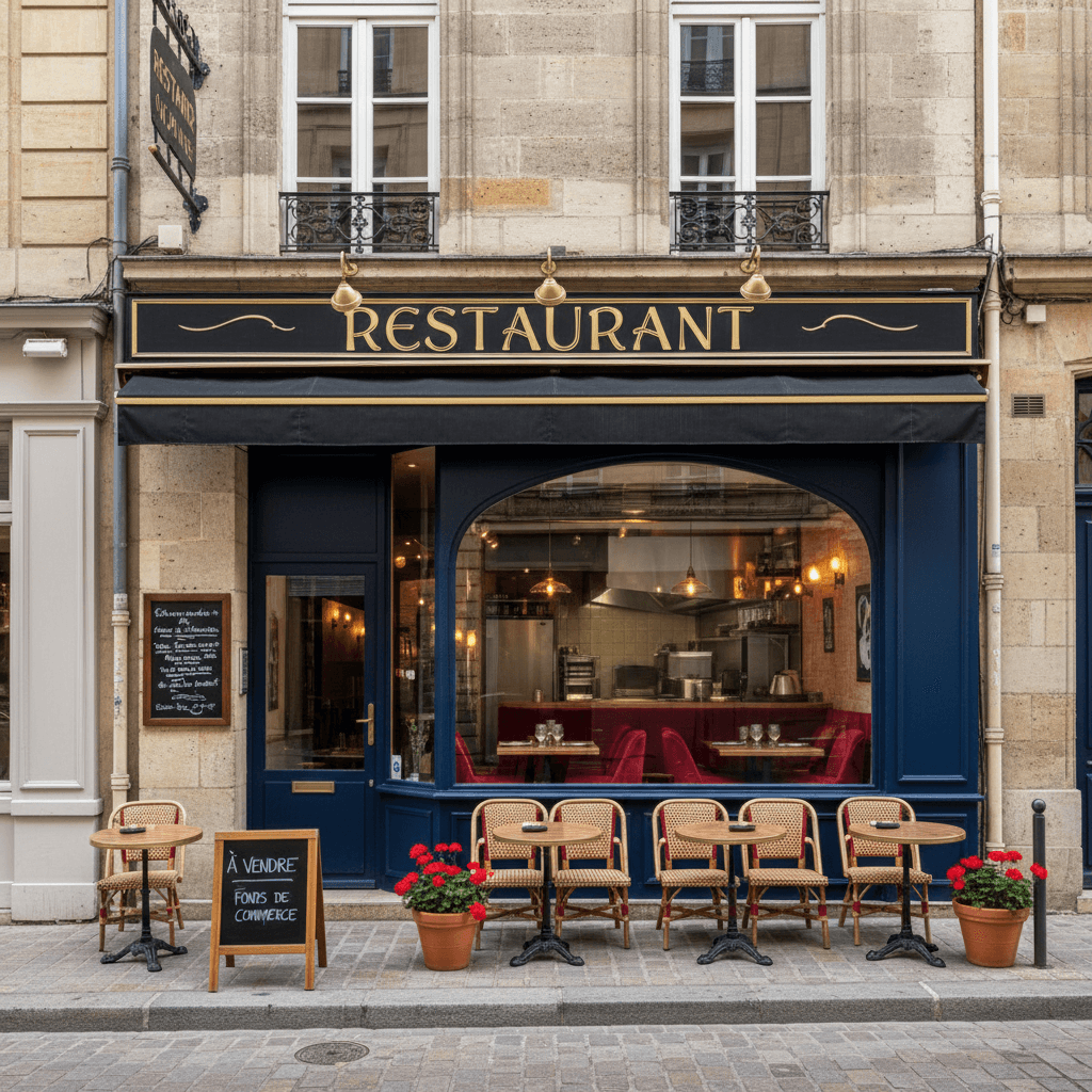 Restaurant 50m² à Bordeaux : licence IV - extraction