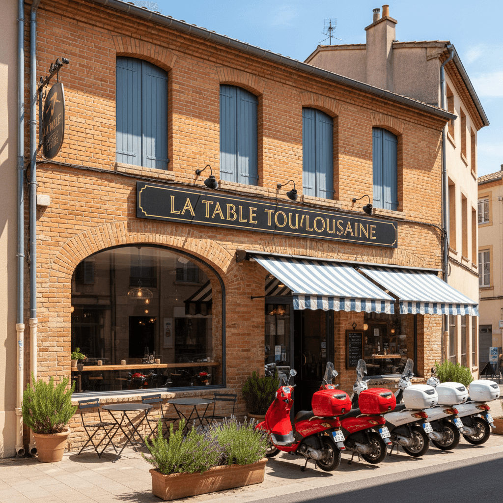 Restaurant 170m² à Toulouse : terrasse - licence IV