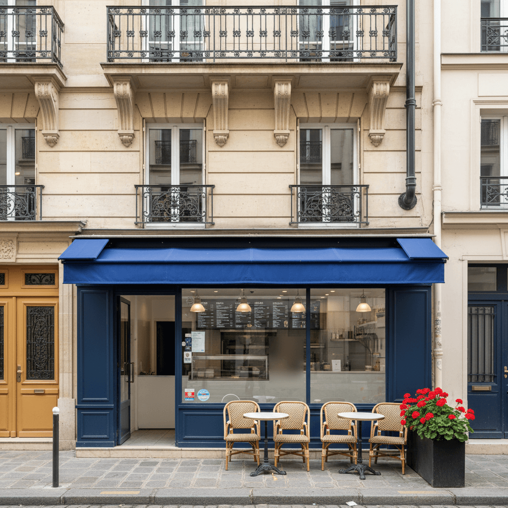 Local commercial de restauration à Paris - 27 m²