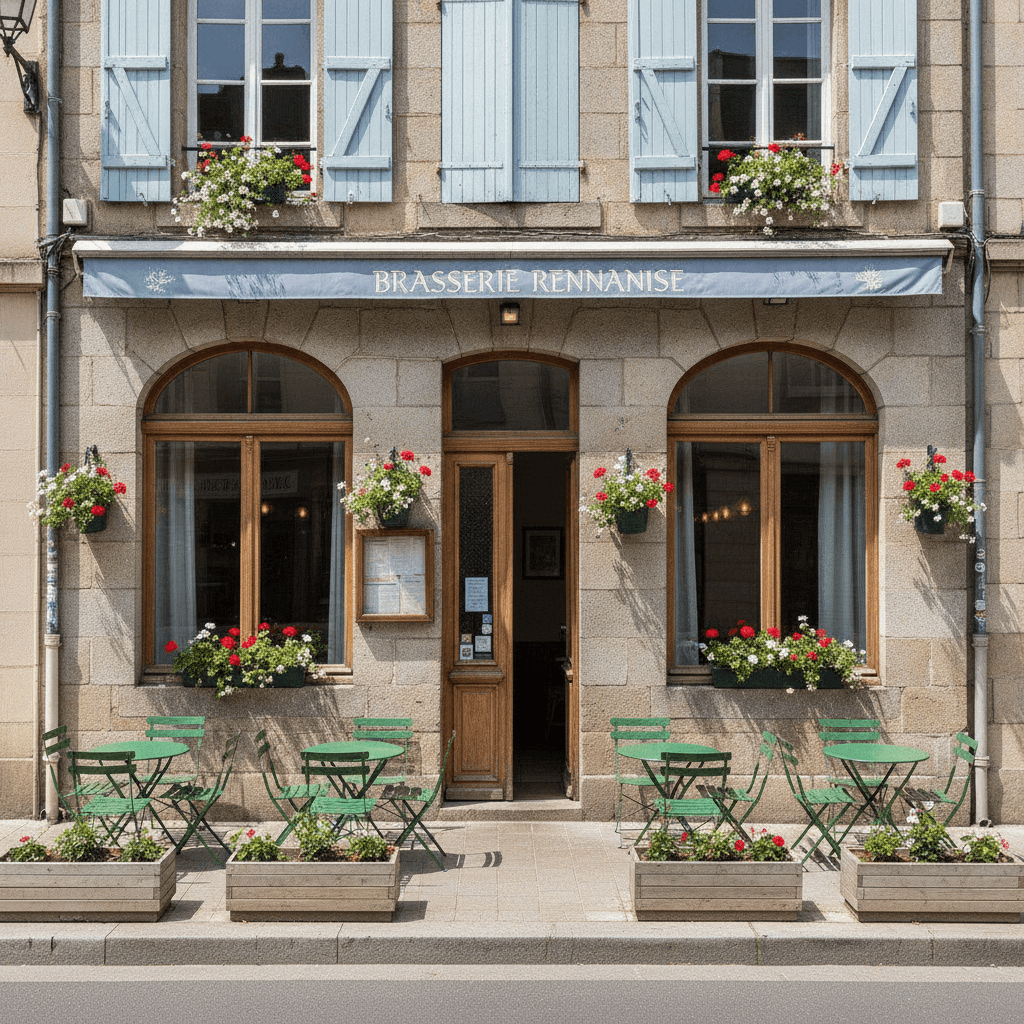 Restaurant à Rennes : terrasse - licence IV