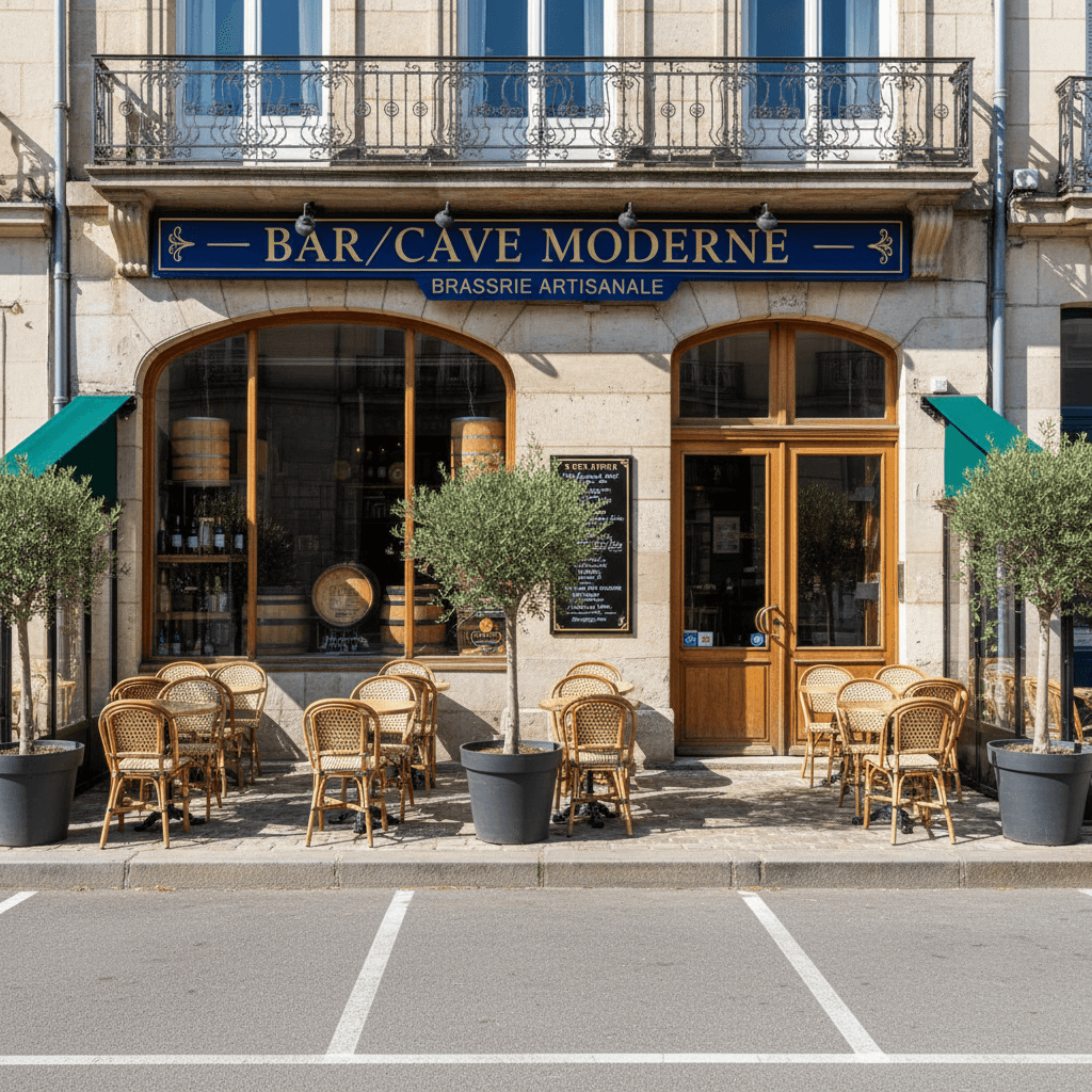 Bar-brasserie à Rennes : terrasse - licence IV
