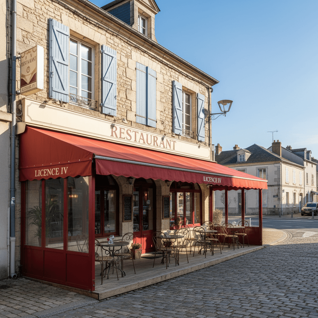 Restaurant 200m² à Castelnau-D'Estrétefonds : terrasse - licence IV