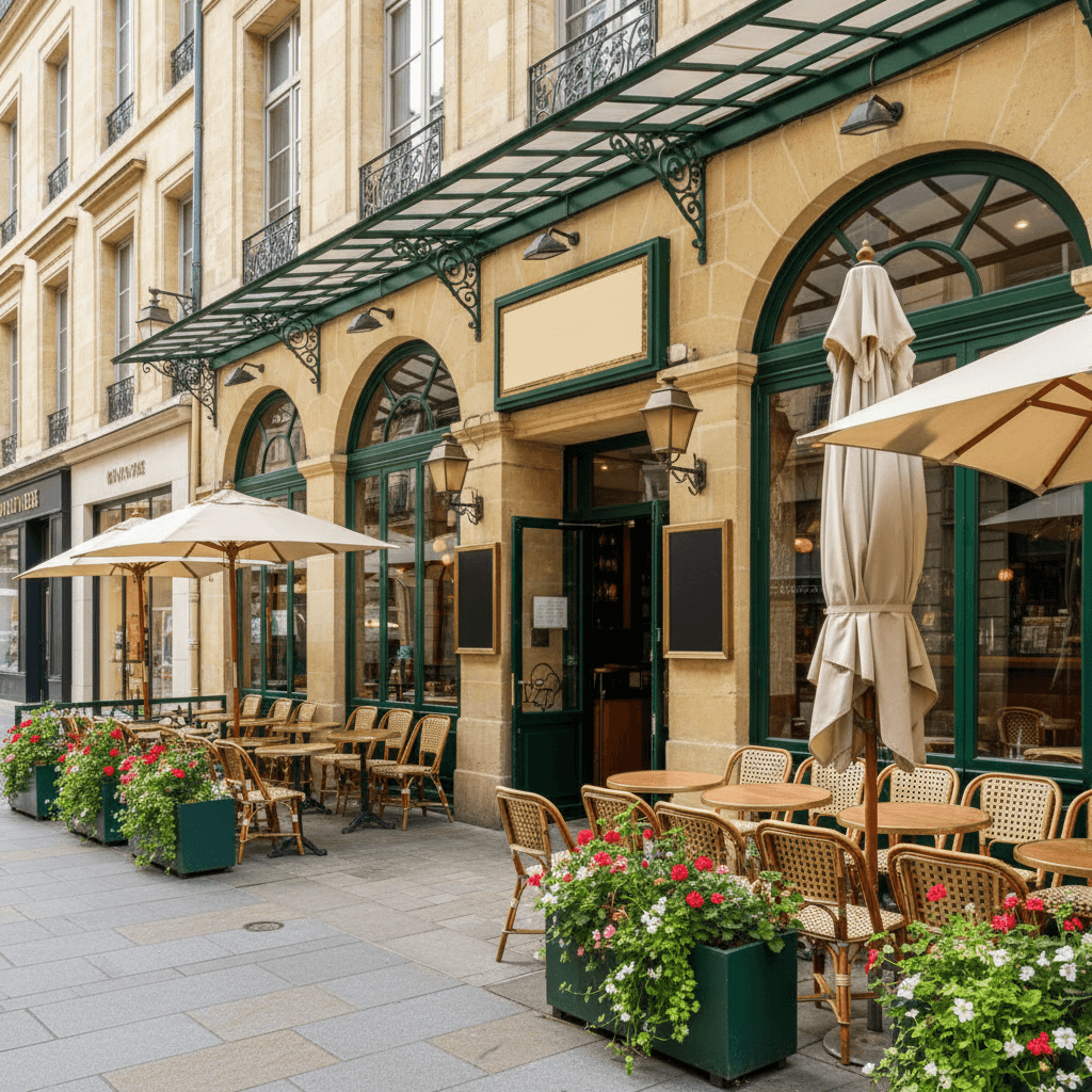 Bar-brasserie à Bordeaux : terrasse - licence IV