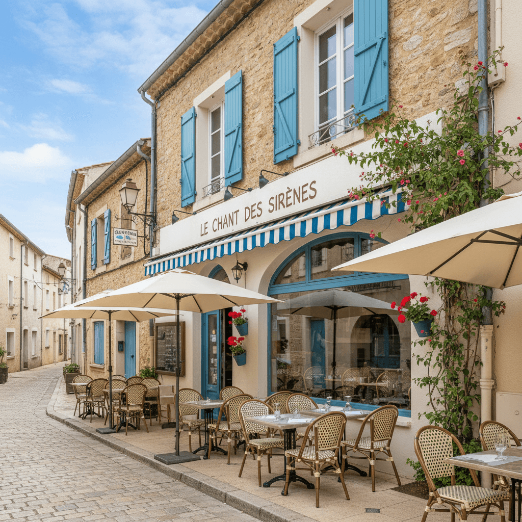 Restaurant 90m² à Gruissan : terrasse - licence IV