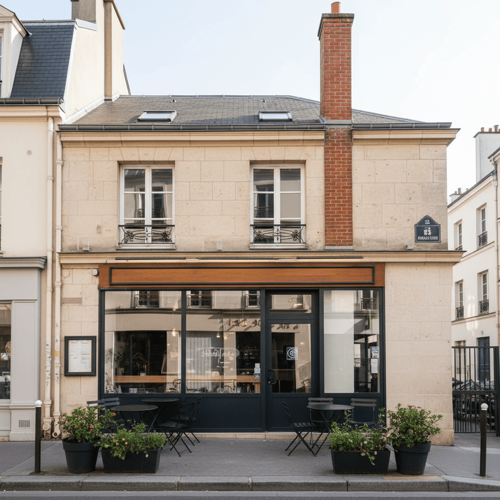 Local de Restauration avec Conduit à Paris